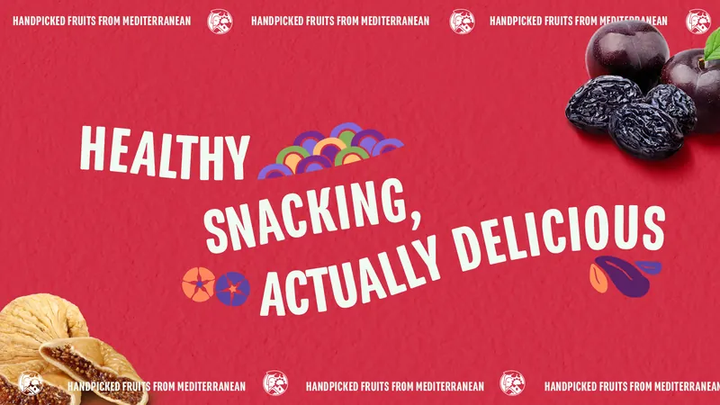 Zestee “Healthy snacking, actually delicious” campaign poster
